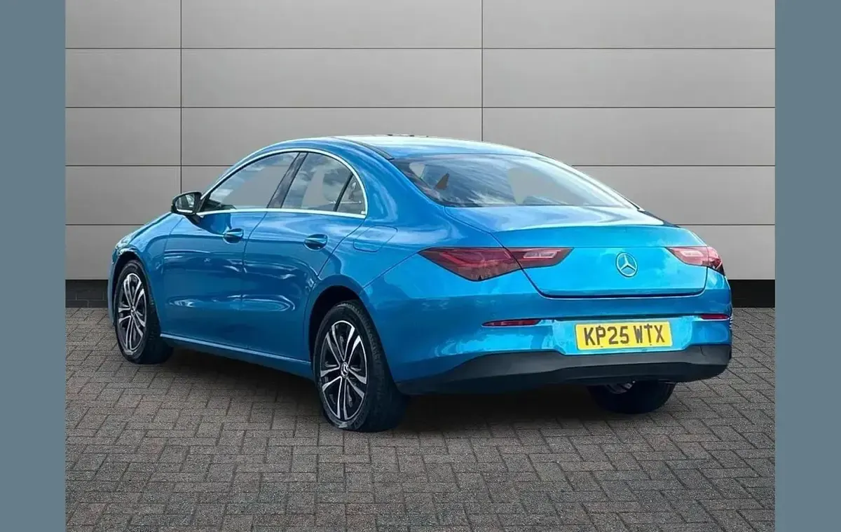 Used Mercedes CLA180 Sport Edition 134 HP (98 kW) 2025 Blue Coupe