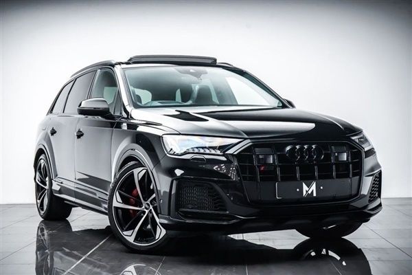 Black Used 2021 Audi SQ7 Comfort SUV | £61,495 (Expensive) - Image 1/4