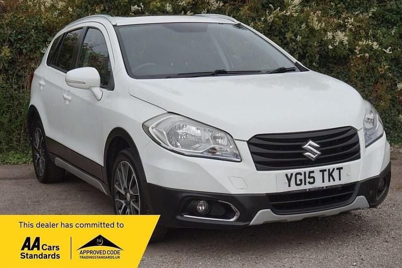 White Used 2015 Suzuki SX4 S-Cross SZ-T SUV | £5,490 (Fair price) - Image 1/3