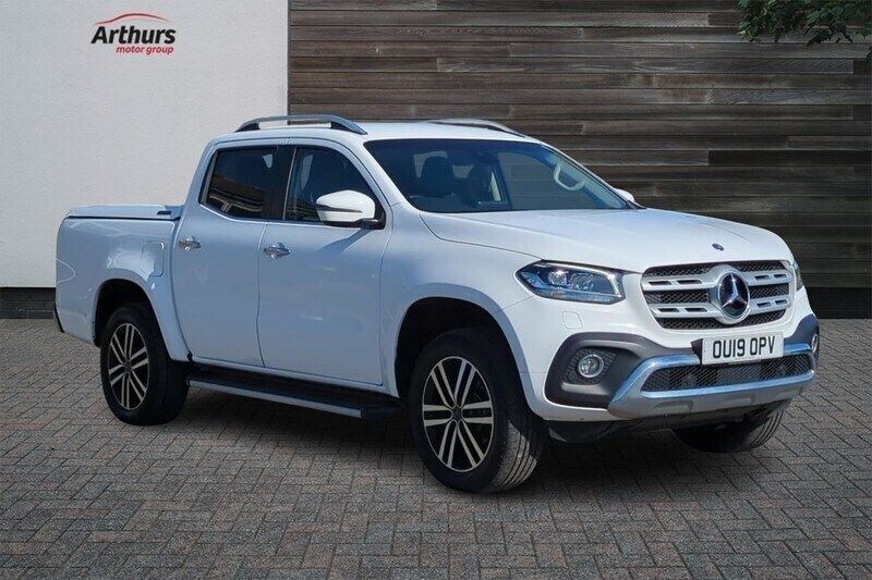 White Used 2019 Mercedes X250 Pickup | £18,995 (Good price) - Image 1/4