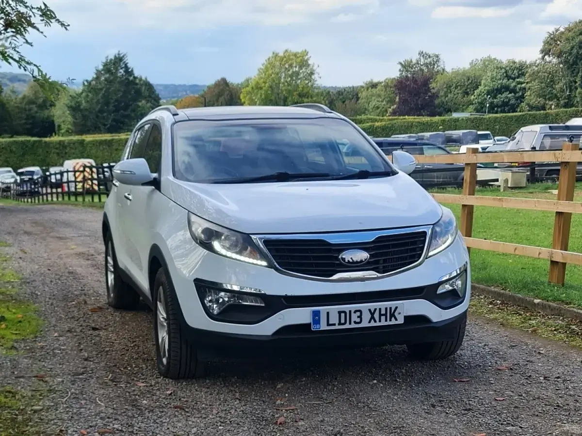 Used Kia Sportage 115 HP (84 kW) 2013 White SUV