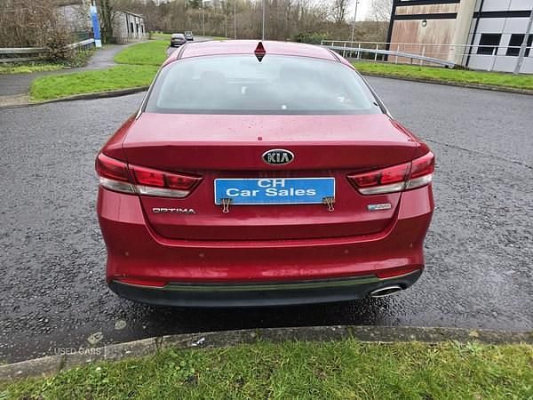Used Kia Optima 2017 Red Sedan