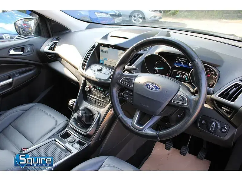 Used Ford Kuga ST-Line X 150 HP (110 kW) 2017 Black SUV