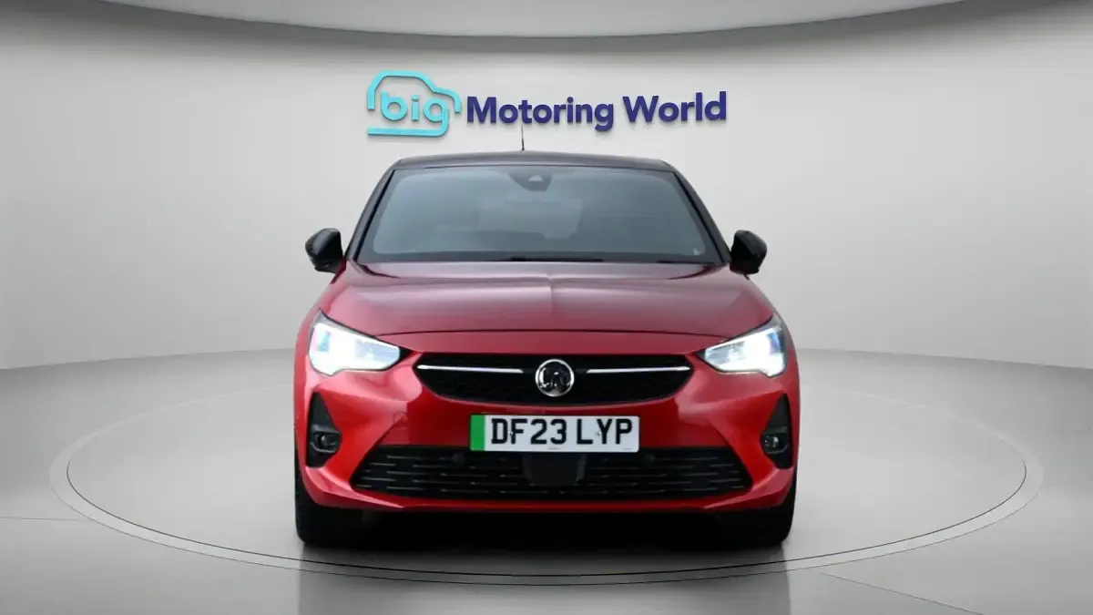 Used Vauxhall Corsa-e Ultimate 100 kW (136 HP) 2023 Red Hatchback