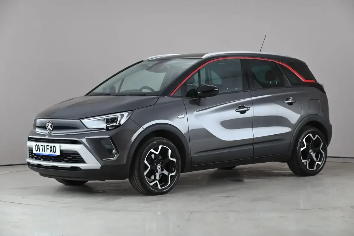 Used Vauxhall Crossland SRi 110 HP (80 kW) 2021 Grey SUV