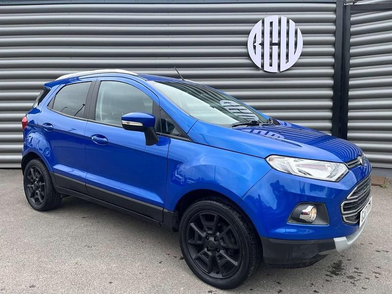 Blue Used 2017 Ford Ecosport Titanium SUV | £5,700 (Fair price) - Image 1/4
