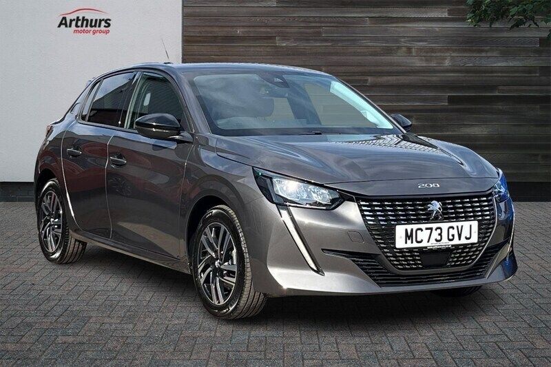 Grey Used 2023 Peugeot 208 Allure+ Hatchback | £16,497 (Fair price) - Image 1/4