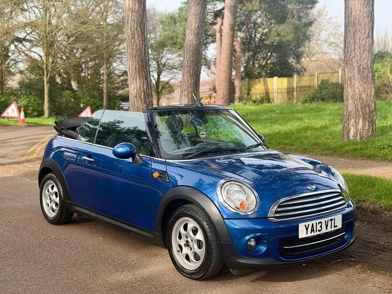 Used Mini Cooper Cabriolet 122 HP (89 kW) 2013 Blue Cabriolet