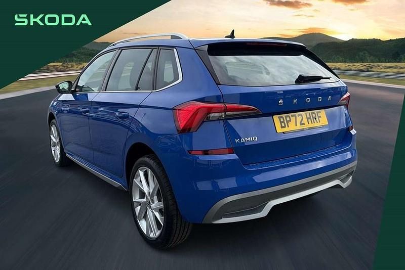 Used Skoda Kamiq SE L Executive 108 HP (79 kW) 2023 Blue SUV