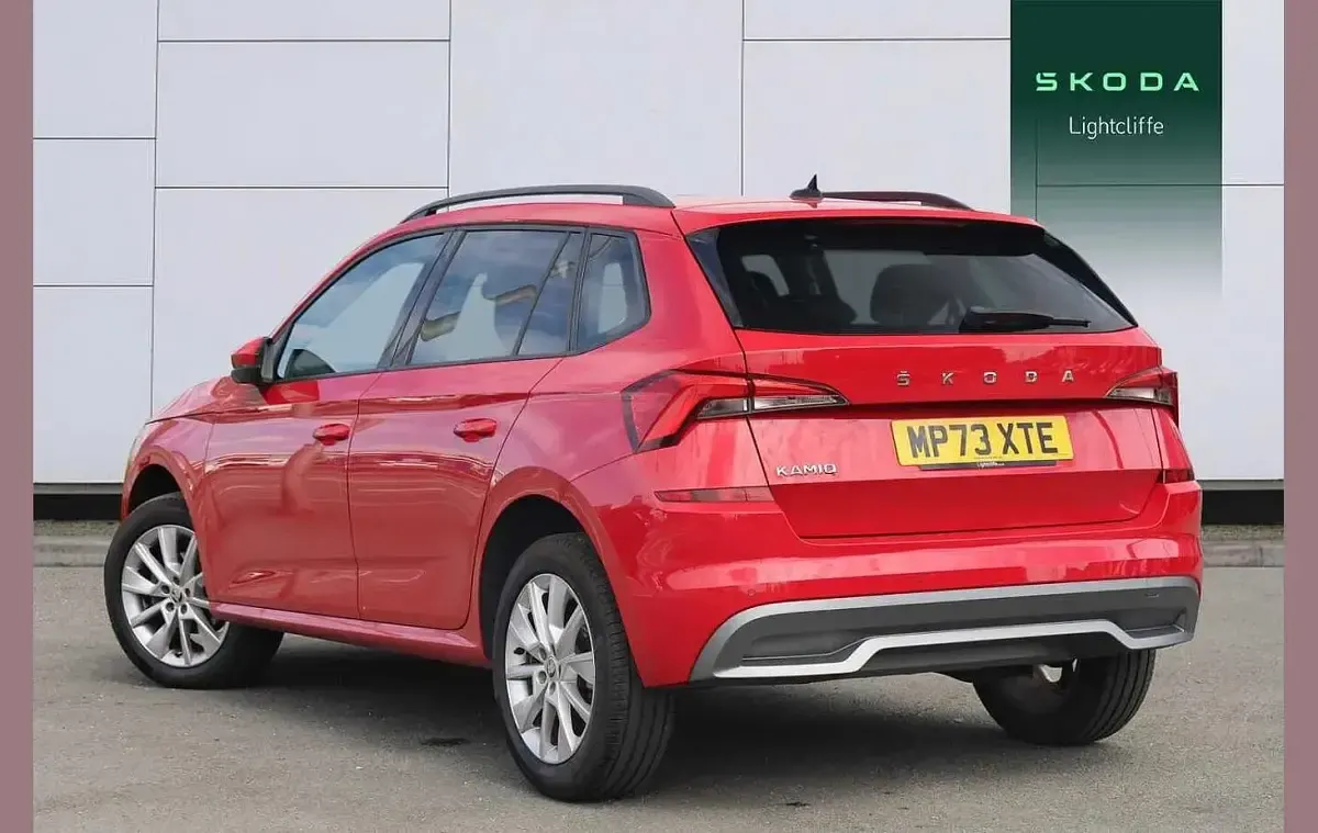 Used Skoda Kamiq SE Drive 108 HP (79 kW) 2023 Red SUV