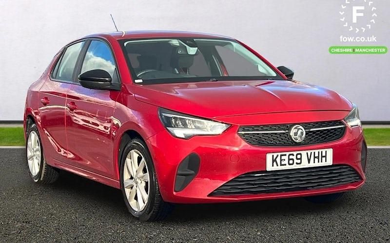 Used Vauxhall Corsa 75 HP (55 kW) 2020 Red Hatchback