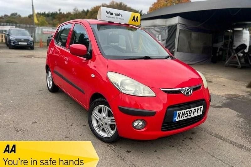 Red Used 2009 Hyundai i10 Comfort Hatchback | £1,990 (Good price) - Image 1/1