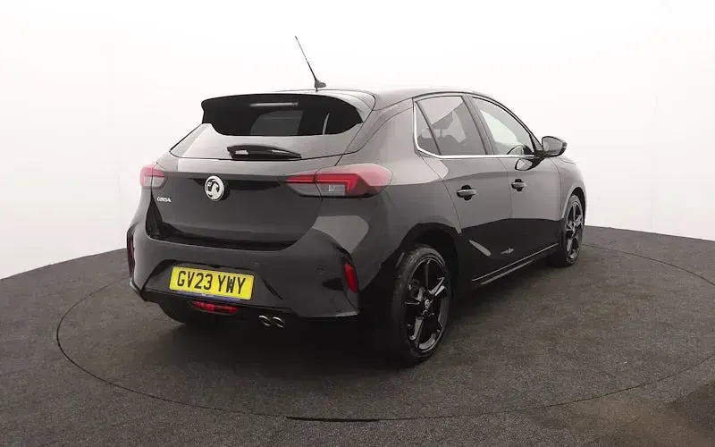 Used Vauxhall Corsa Ultimate 131 HP (96 kW) 2023 Black Hatchback