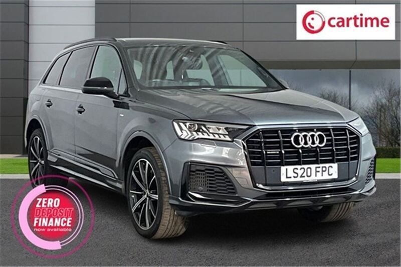 Grey Used 2020 Audi Q7 Black Edition SUV | £42,660 - Image 1/3
