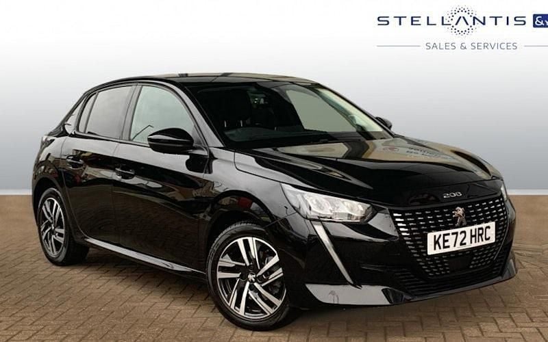 Black Used 2023 Peugeot 208 Allure+ Hatchback | £13,709 (Good price) - Image 1/3