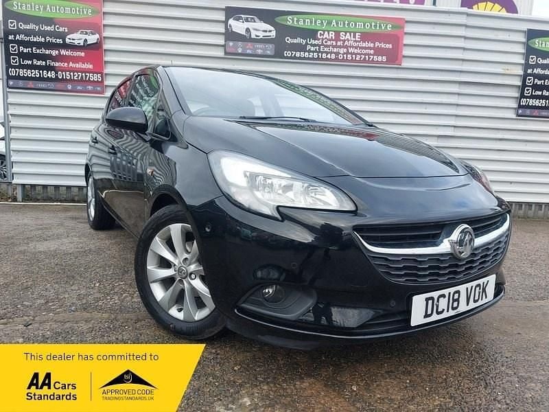 Used Vauxhall Corsa 2018 Black Hatchback