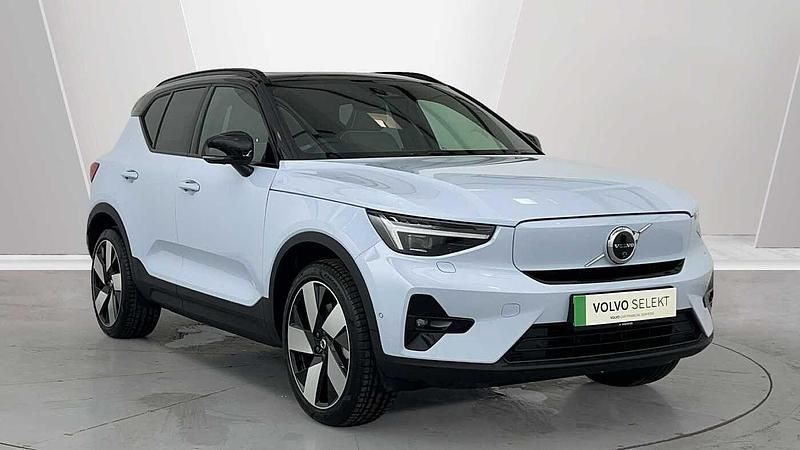 Blue Used 2024 Volvo EX40 Ultra SUV | £39,791 (Super price) - Image 1/4