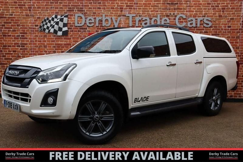 Used Isuzu D-Max 164 HP (120 kW) 2018 White Pickup
