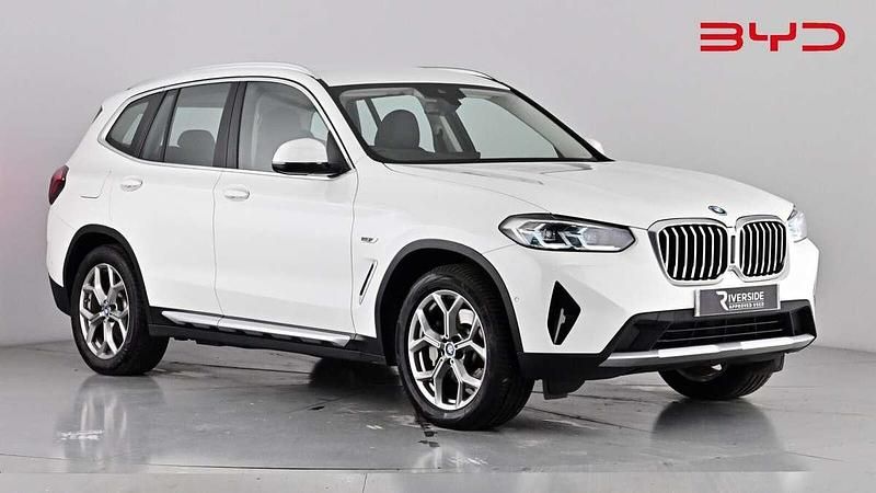 Alpine white Used 2021 BMW X3 xLine SUV | £25,660 (Good price) - Image 1/4