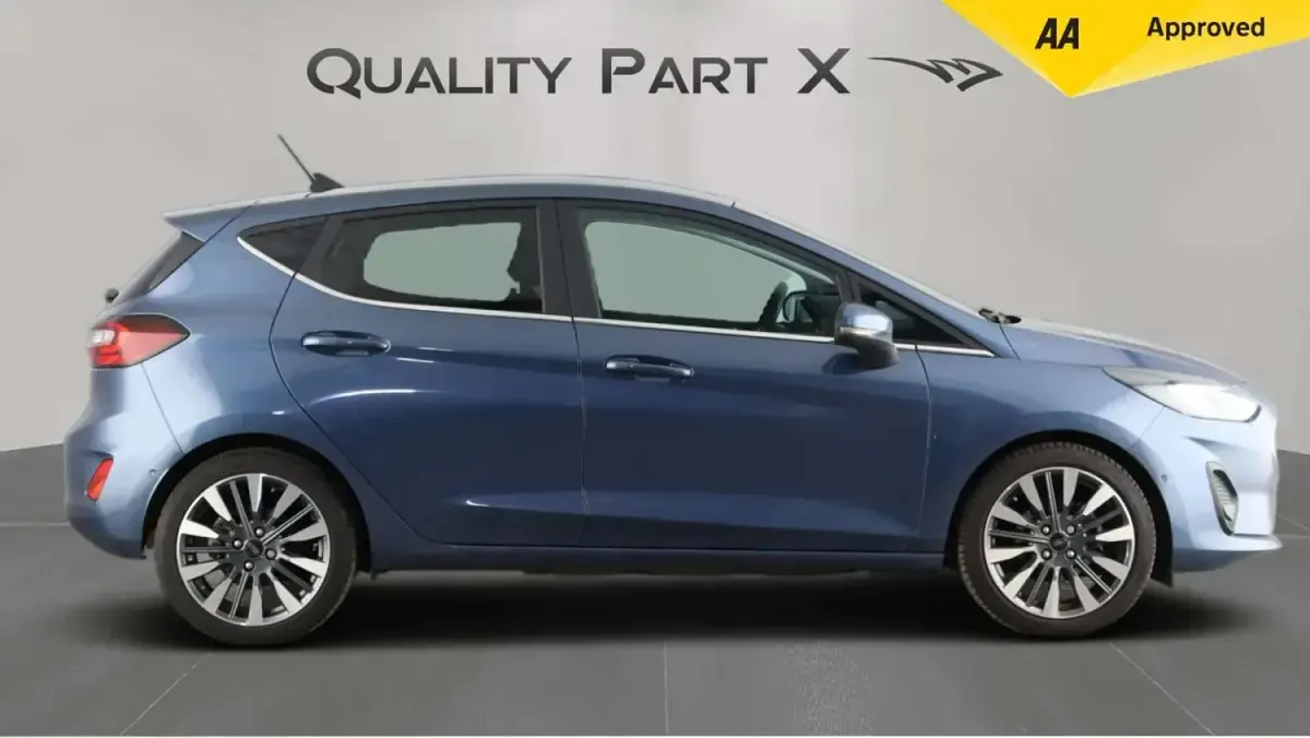 Used Ford Fiesta Titanium X 125 HP (91 kW) 2023 Blue Hatchback