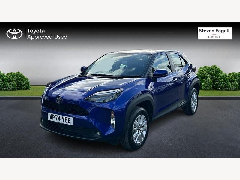Used Toyota Yaris Hybrid 2025 Blue Hatchback