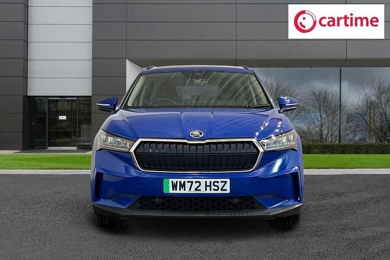 Used Skoda Enyaq iV ecoSuite 131 kW (179 HP) 2023 Blue SUV