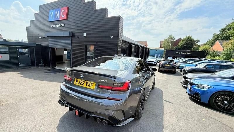Grey Used 2022 BMW 318 M Sport Sedan | £24,791 (Fair price) - Image 1/4
