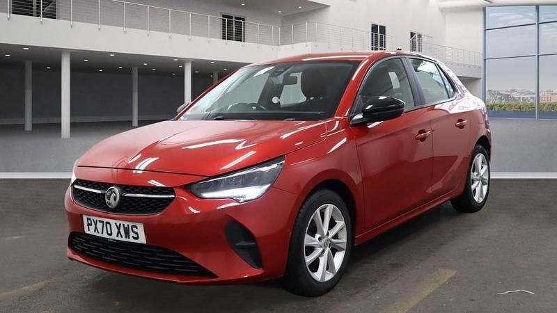 Used Vauxhall Corsa 75 HP (55 kW) 2020 Red Hatchback