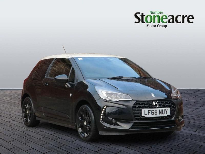 Black Used 2018 DS Automobiles DS3 Hatchback | £7,495 (Fair price) - Image 1/2