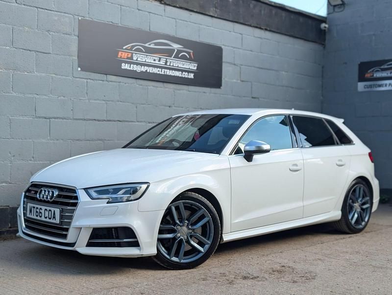 Begagnad Audi S3 Sportback 2016 Vit Halvkombi