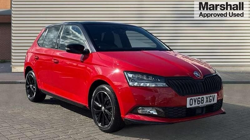 Corrida red black magic pearl Used 2018 Skoda Fabia Monte Carlo Hatchback | £11,665 (A bit pricey) - Image 1/4
