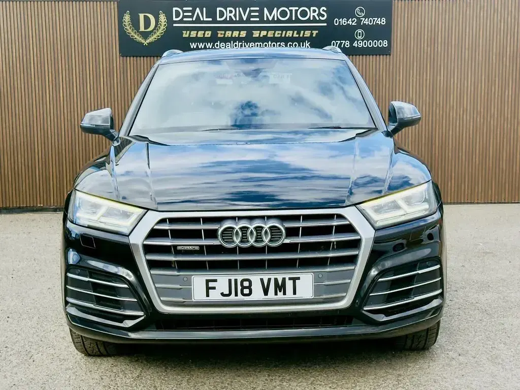 Used Audi Q5 S-Line 190 HP (139 kW) 2018 Black SUV