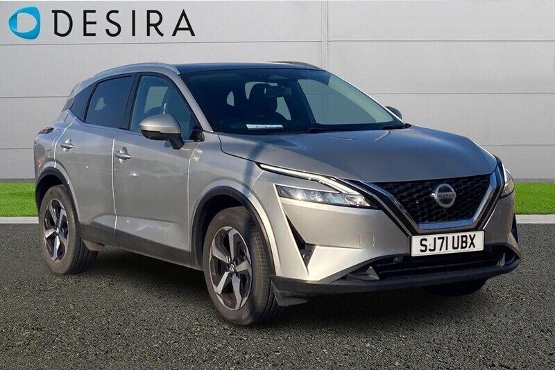 Silver Used 2021 Nissan Qashqai N-Connecta SUV | £16,990 (Fair price) - Image 1/4