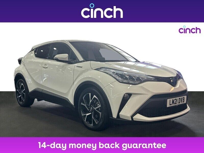 White Used 2021 Toyota C-HR Design SUV | £17,989 (Fair price) - Image 1/3