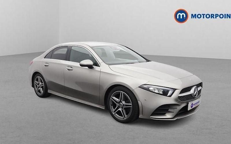 Used Mercedes A200 AMG Line Premium 150 HP (110 kW) 2020 Silver Sedan