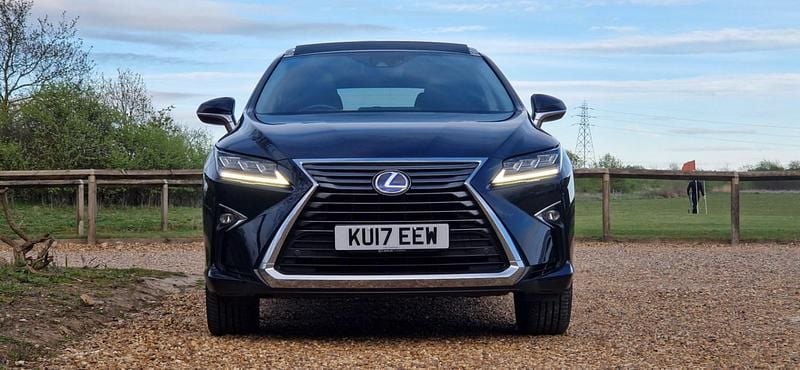 Used Lexus RX450h Luxury Line 2017 Blue SUV