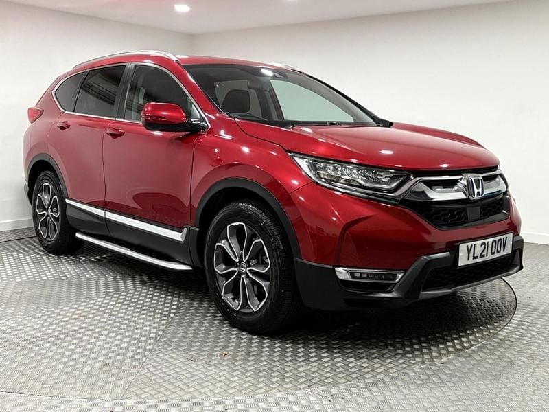 Red Used 2021 Honda CR-V Hybrid SUV | £23,995 (A bit pricey) - Image 1/4
