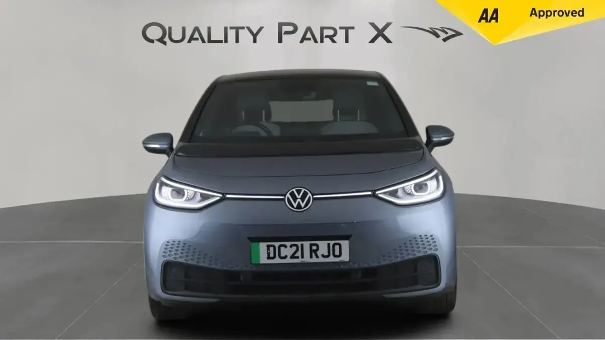 Used VW ID.3 Pro Performance 150 kW (204 HP) 2021 Blue Hatchback