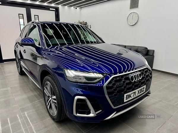 Used Audi Q5 S-Line 2021 Blue SUV