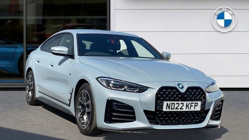 Grey Used 2022 BMW 420 Gran Coupé M Sport Coupe | £28,490 (Good price) - Image 1/4