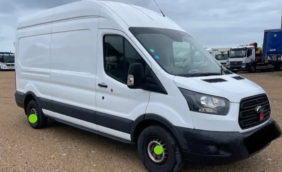 Used Ford Transit 130 HP (95 kW) 2017 White Van
