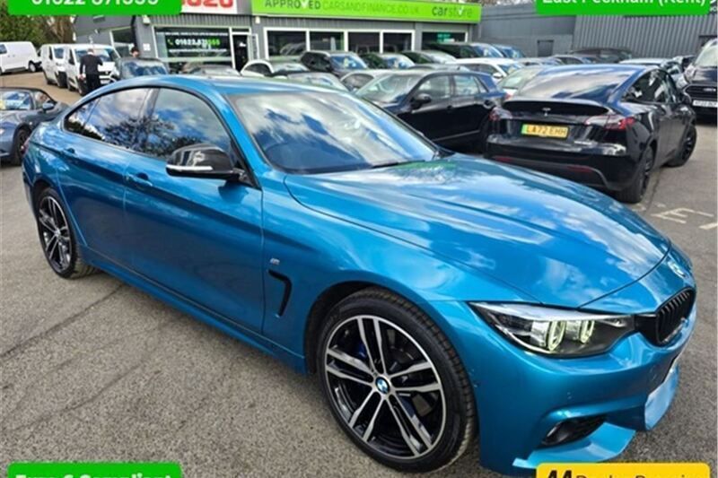 Blue Used 2020 BMW 420 M Sport Hatchback | £18,499 (Fair price) - Image 1/4