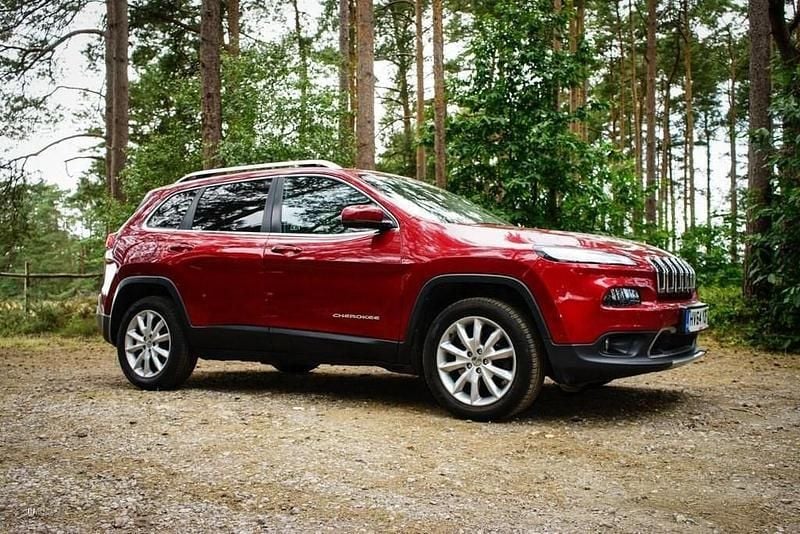 Red Used 2014 Jeep Cherokee Limited SUV | £8,495 (Fair price) - Image 1/4
