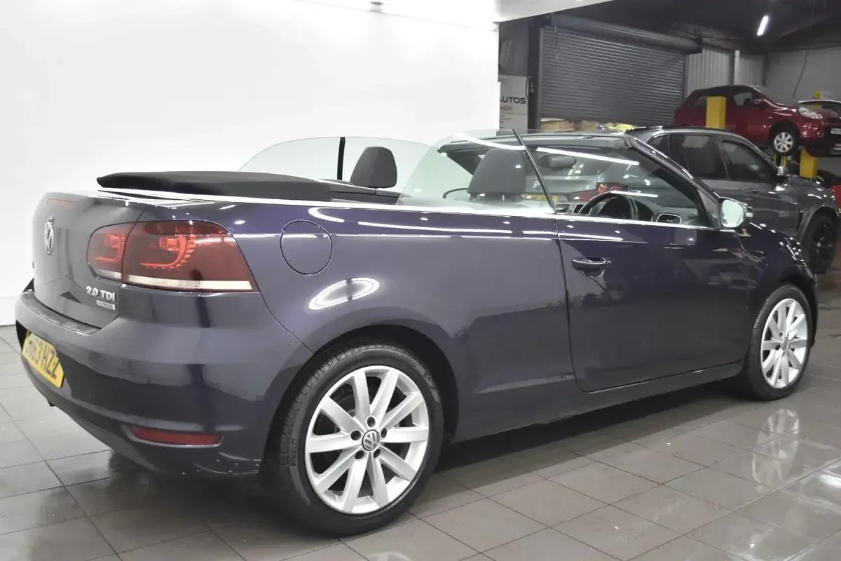 Used VW Golf Cabriolet SE 140 HP (102 kW) 2013 Mauve/purple Cabriolet
