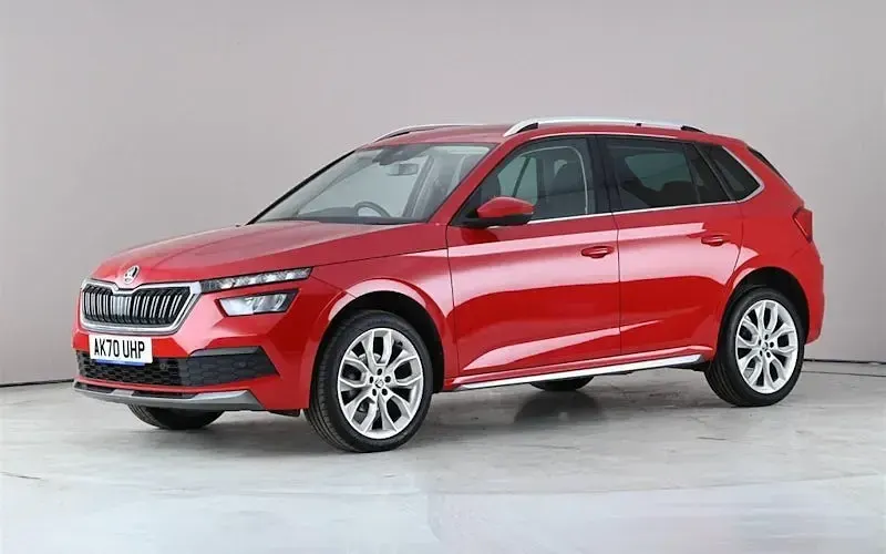 Used Skoda Kamiq SE L 150 HP (110 kW) 2020 Red SUV
