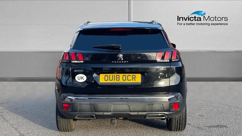 Used Peugeot 3008 GTi 181 HP (133 kW) 2018 Black Hatchback