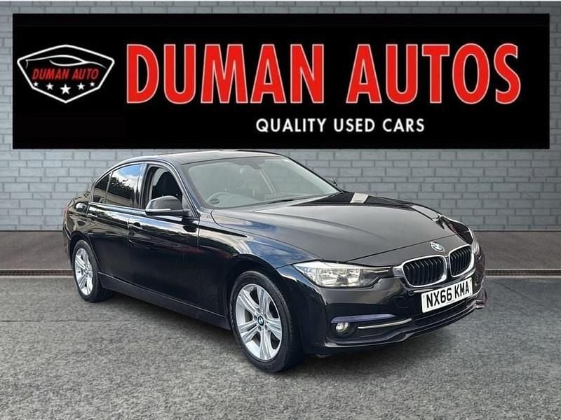 Black Used 2016 BMW 318 Sport Line Sedan | £7,795 (Fair price) - Image 1/4