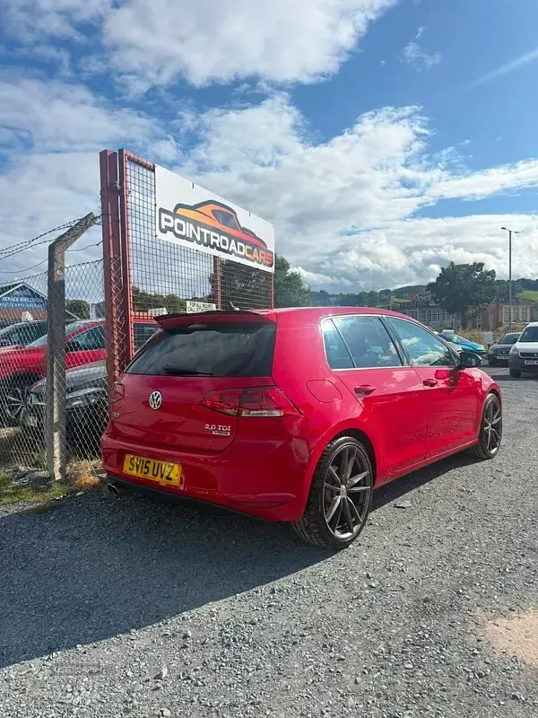 Used VW Golf VII GT 2015 Red Hatchback