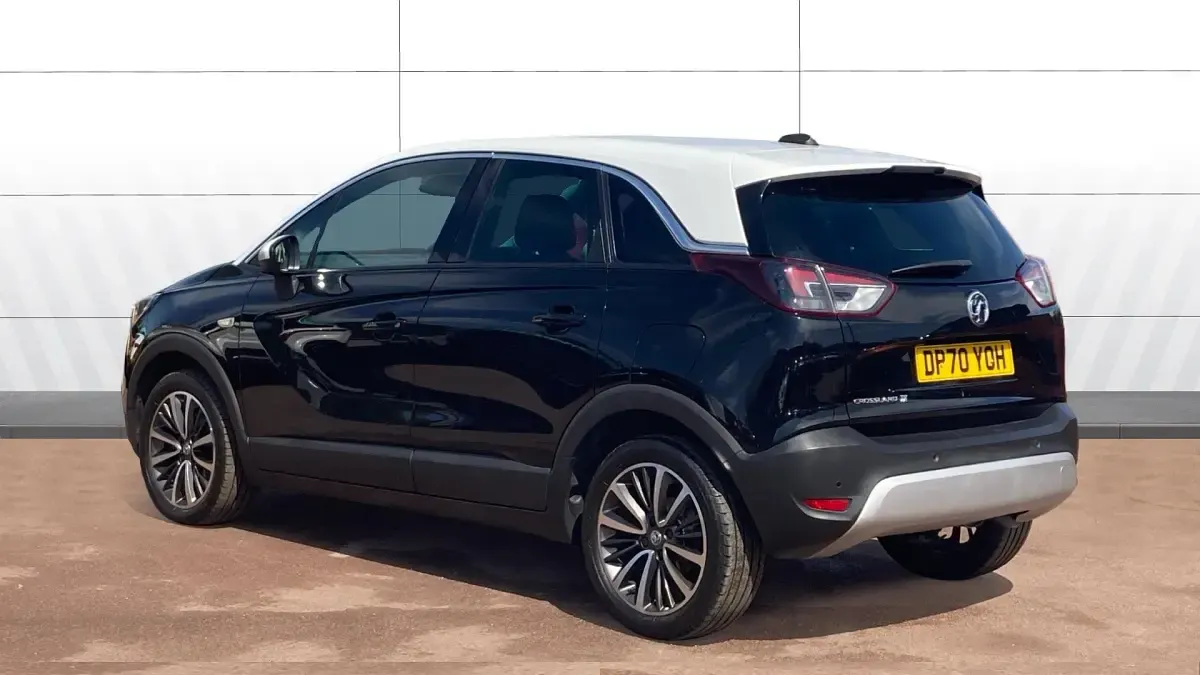Used Vauxhall Crossland X Elite 110 HP (80 kW) 2020 Black SUV