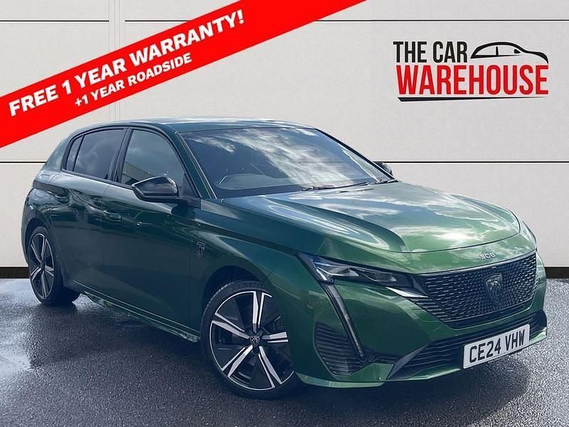Green Used 2024 Peugeot 308 GTi Hatchback | £26,995 (Expensive) - Image 1/4